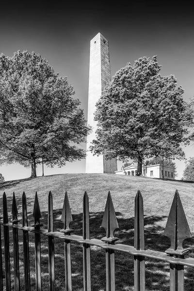 Hillsides: Boston Bunker Hill Monument by Melanie Viola