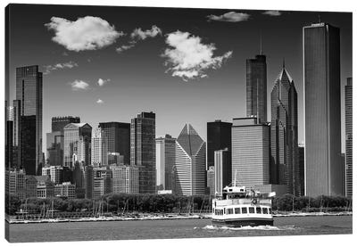 Chicago Skyline Canvas Art Print - Chicago Skylines