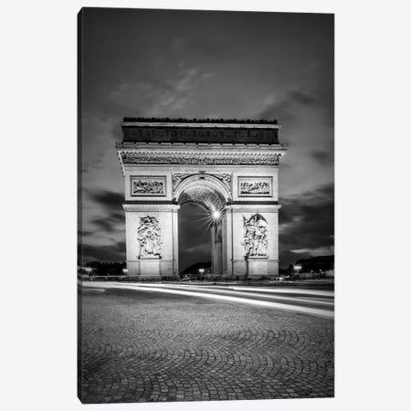 Paris Arc De Triomphe Canvas Print #MEV233} by Melanie Viola Art Print