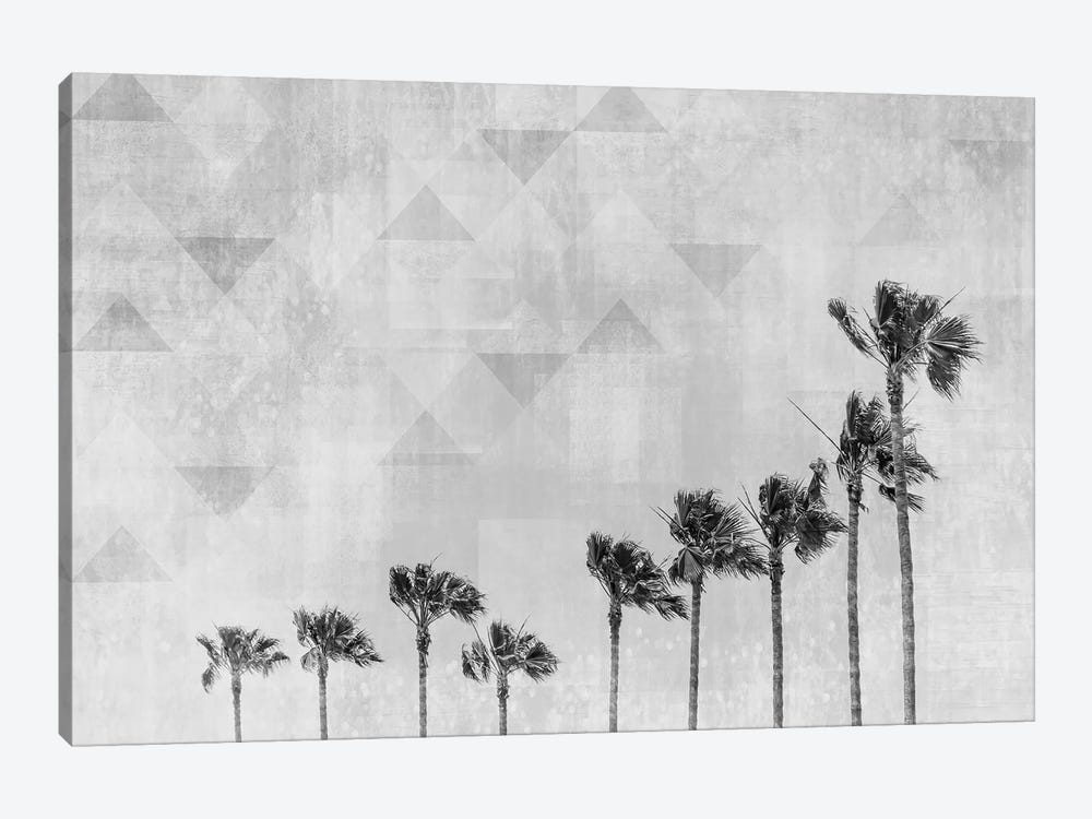 California Vibes In Black & White by Melanie Viola 1-piece Canvas Wall Art