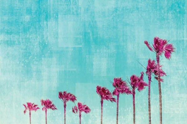 Tree Close-Ups: California Vibes In Psychadelic Colors by Melanie Viola