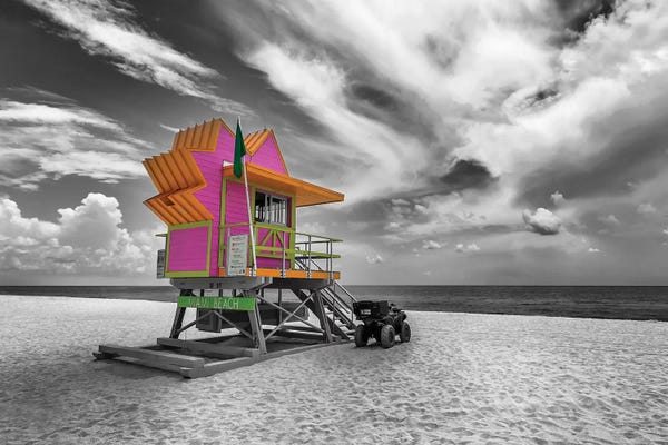 Florida Beaches: Miami Beach Flair by Melanie Viola