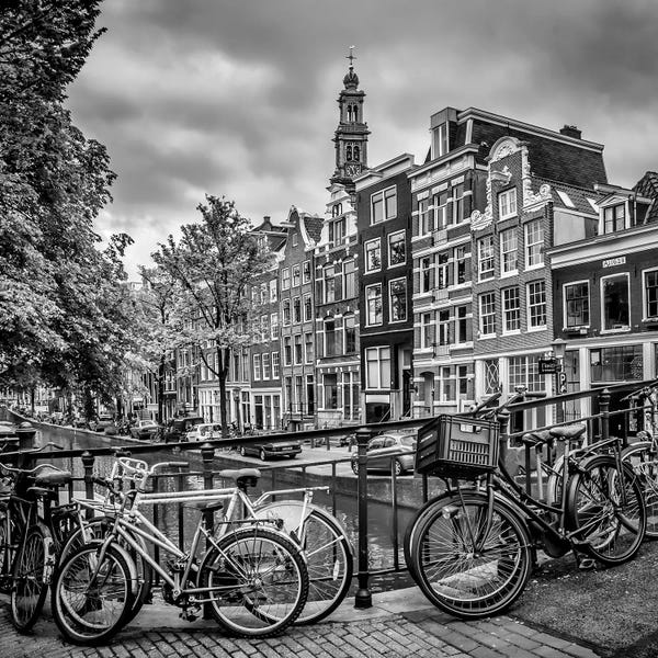 Netherlands: Amsterdam Flower Canal by Melanie Viola