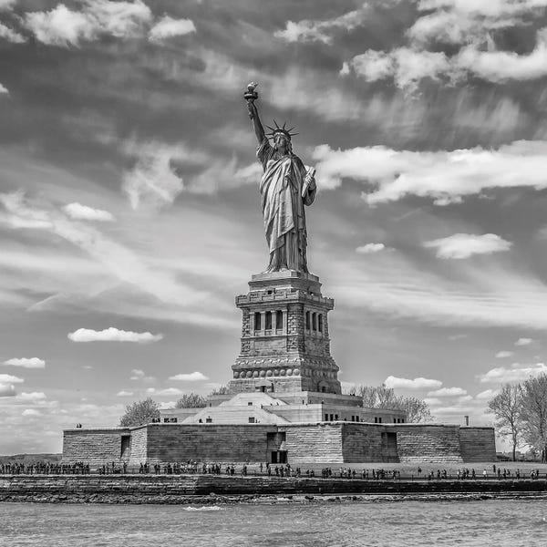 Sculptures & Statues: NYC Statue Of Liberty by Melanie Viola