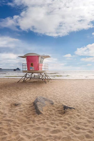 San Diego Imperial Beach by Melanie Viola acrylic art print