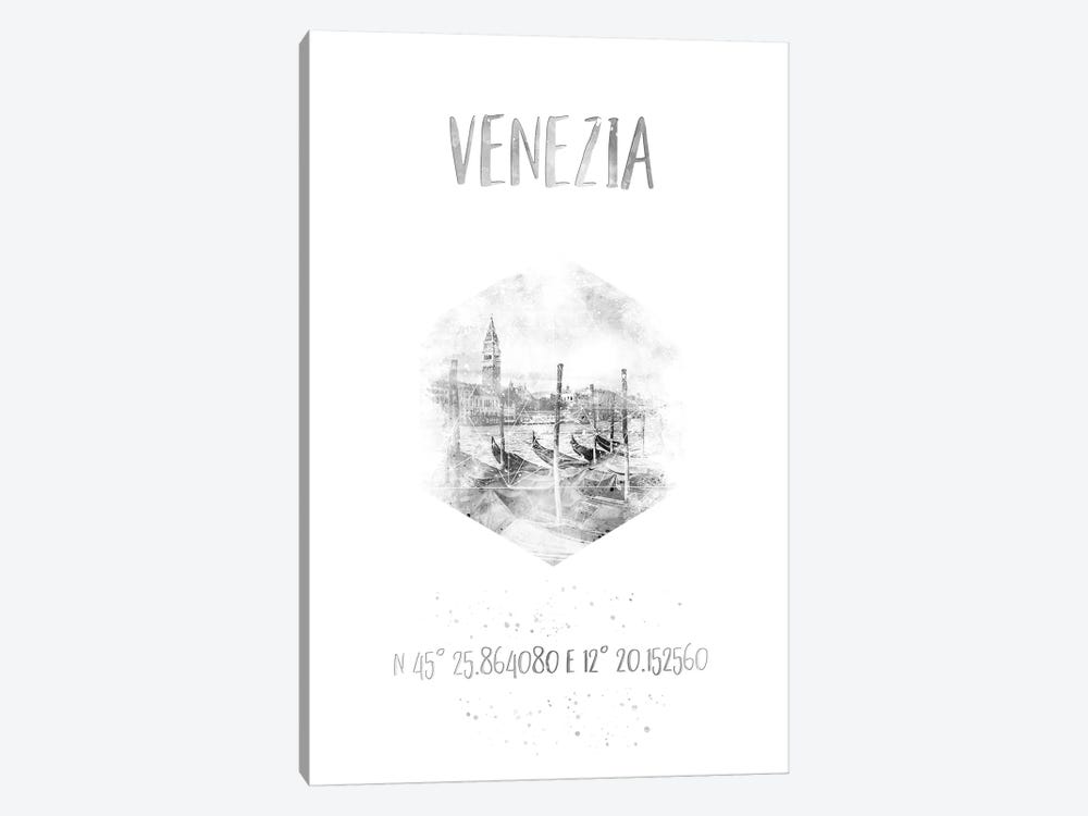 Coordinates Venice Grand Canal by Melanie Viola 1-piece Canvas Art