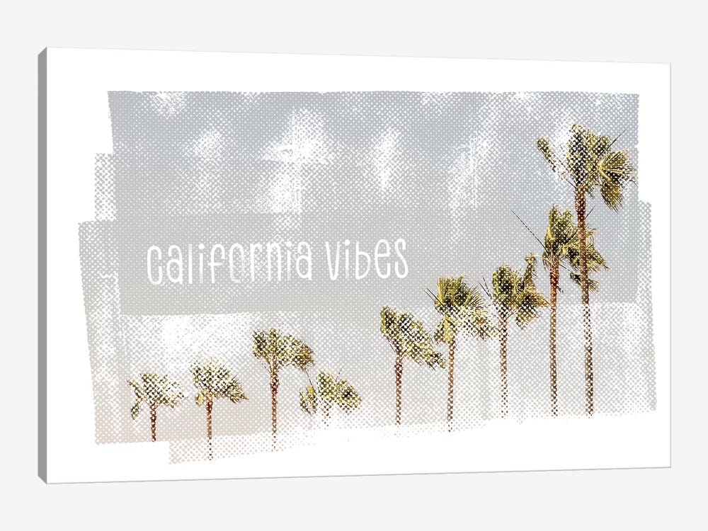 California Vibes | Vintage by Melanie Viola 1-piece Canvas Print