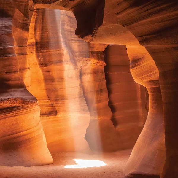 Arizona: Antelope Canyon Gorgeous Lightbeam by Melanie Viola