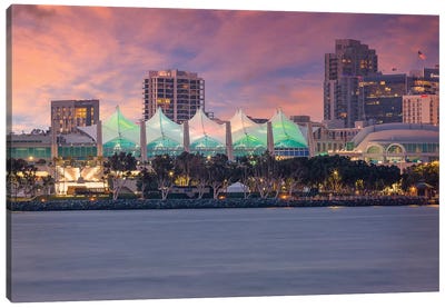 San Diego Sunset Atmosphere Canvas Art Print - San Diego Skylines