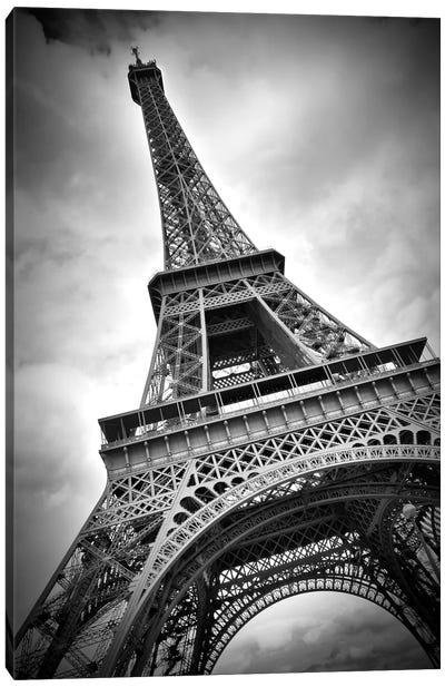 Eiffel Tower Dynamic Canvas Art Print - Paris Art