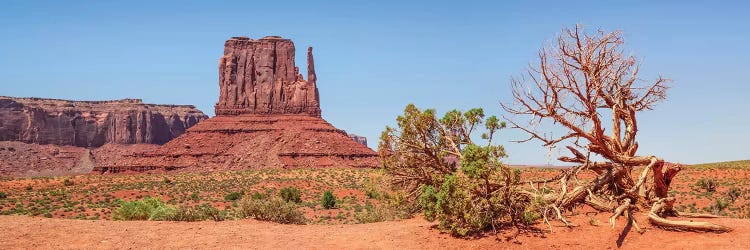 Monument Valley Sentinel Mesa & West Mitten Butte