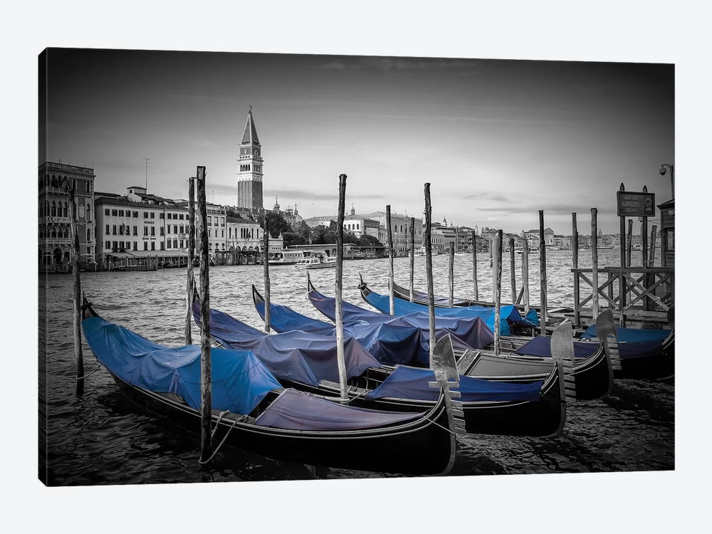 Grand Canal And St Mark's Campanile by Melanie Viola 1-piece Canvas Wall Art
