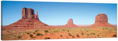 Fascinating Monument Valley | Panoramic View Canvas Art Print - Valley Art