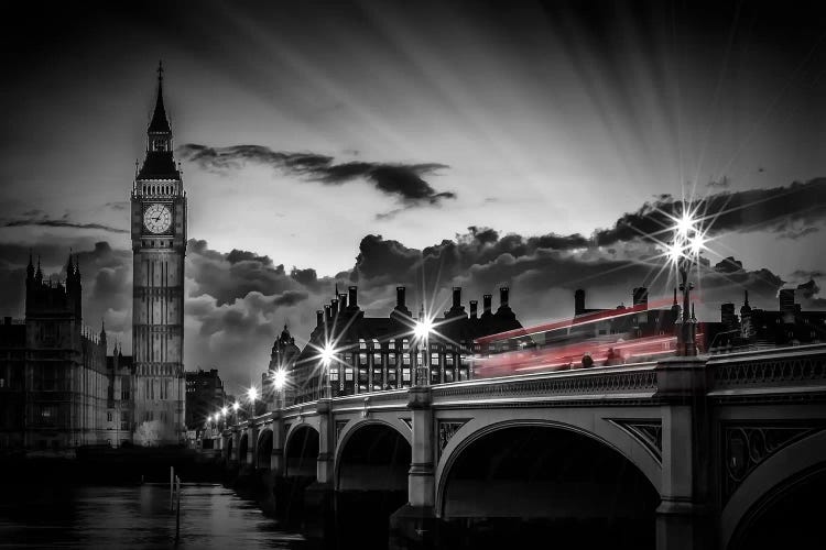 London Westminster Bridge At Sunset