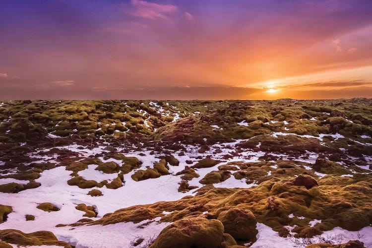 Iceland Skaftáreldahraun Lava Field