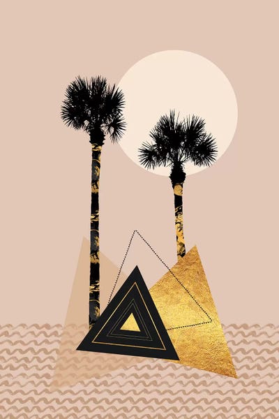 Little Palm Island by Melanie Viola acrylic art print