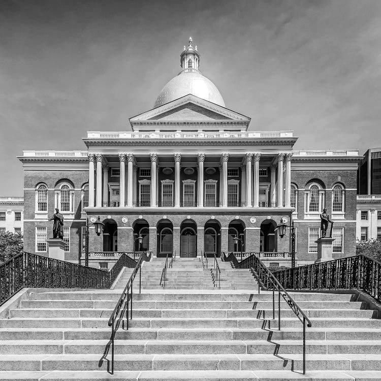 Boston Massachusetts State House | Monochrome