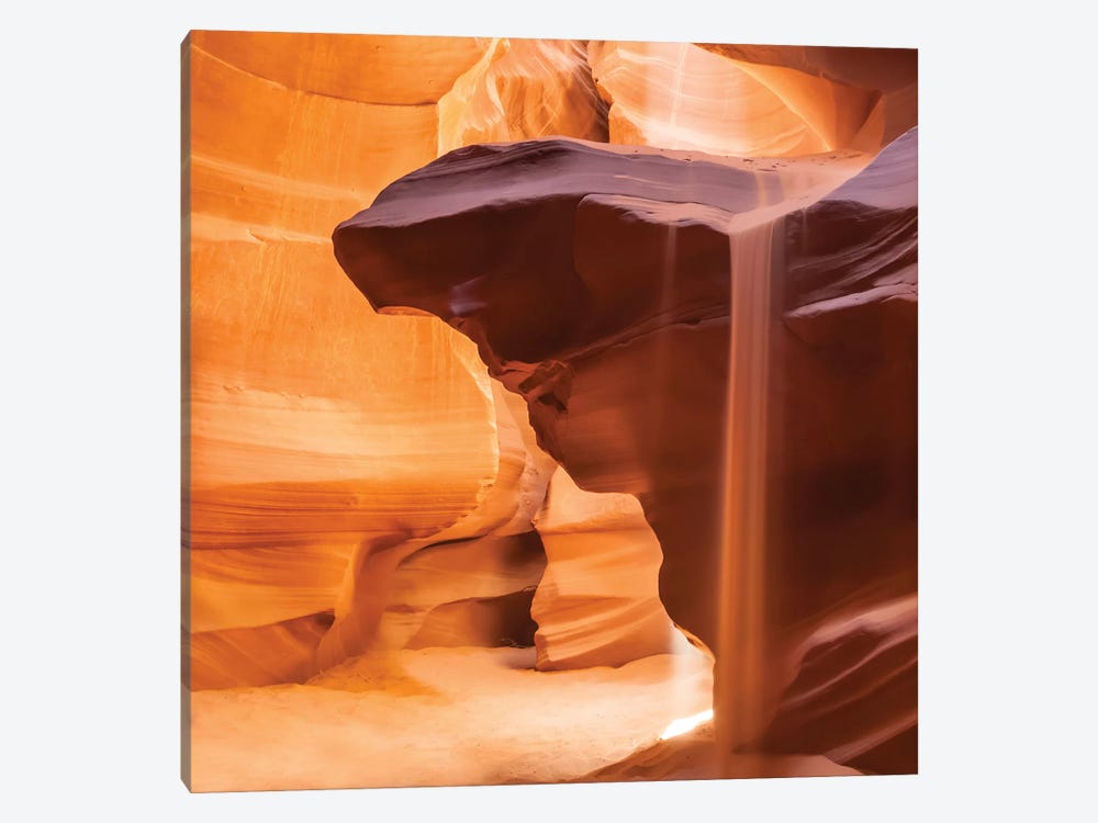Antelope Canyon Pouring Sand by Melanie Viola 1-piece Canvas Wall Art