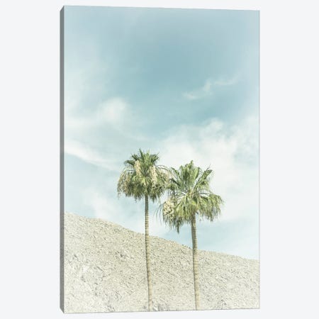 Palm Trees In The Desert | Vintage Canvas Print #MEV520} by Melanie Viola Canvas Print