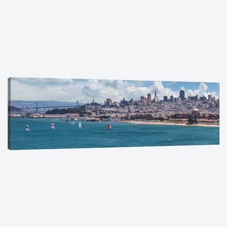 San Francisco Skyline Canvas Print #MEV549} by Melanie Viola Canvas Art Print