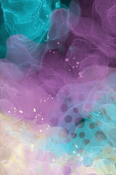 Alcohol Ink & Paint No. I8 by Melanie Viola canvas print