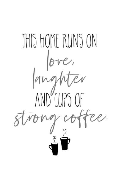 Strong Coffee I by Melanie Viola canvas print