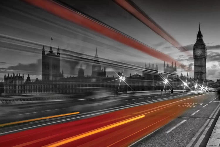 London Westminster Bridge Traffic