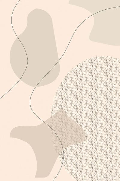 Mid-Century Modern I | Brown by Melanie Viola canvas print