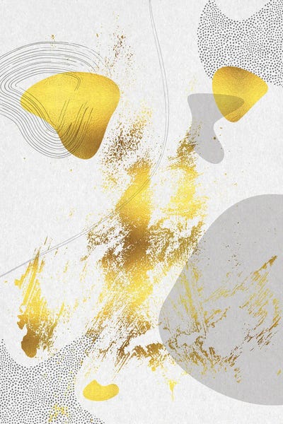 Mid-Century Vintage I | Gold by Melanie Viola canvas print