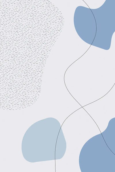 Mid-Century Modern III | Blue by Melanie Viola multi panel art