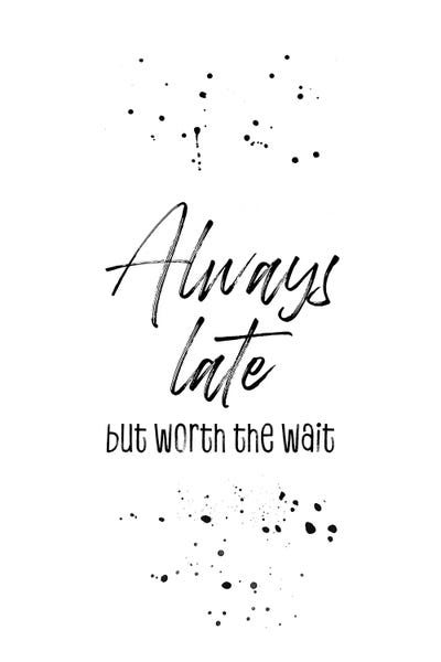 Always Late by Melanie Viola multi panel art