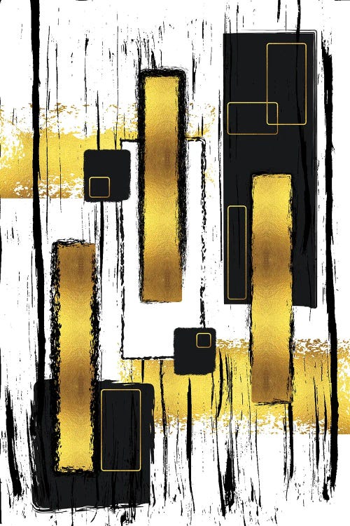 Abstract Painting L | Gold