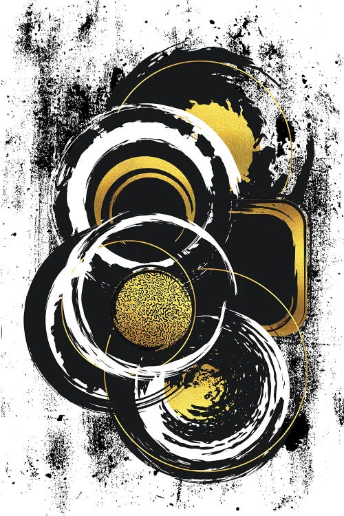 Abstract Painting LI | Gold