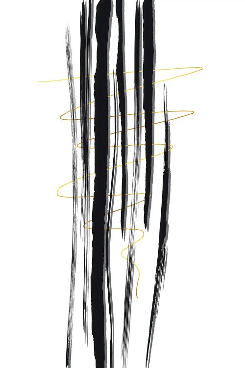 Deco Lines I - Straight Forward by Melanie Viola wall art