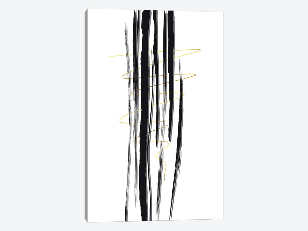 Deco Lines I - Straight Forward by Melanie Viola 1-piece Art Print