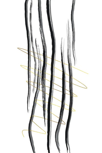 Deco Lines II - Casual by Melanie Viola canvas print