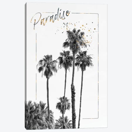 Palm Trees Impression | Paradise Canvas Print #MEV699} by Melanie Viola Canvas Print