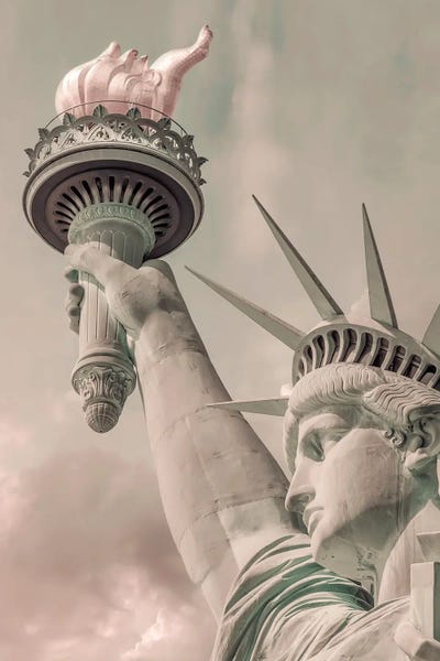 Statue Of Liberty: New York City Statue Of Liberty | Urban Vintage Style by Melanie Viola