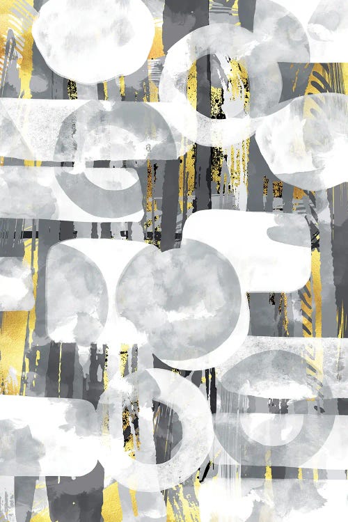 Abstract Painting No. 58 | Play With Shapes And Colors by Melanie Viola wall art