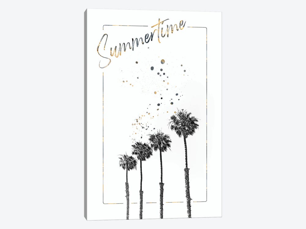 Palm Trees Impression | Summertime by Melanie Viola 1-piece Art Print