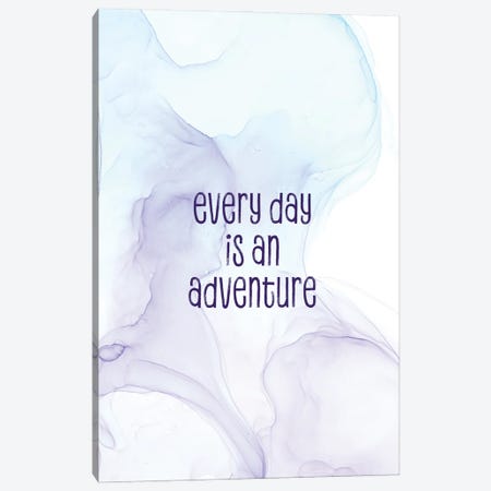 Every Day Is An Adventure | Floating Colors Canvas Print #MEV726} by Melanie Viola Canvas Art