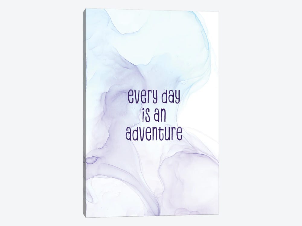 Every Day Is An Adventure | Floating Colors by Melanie Viola 1-piece Art Print