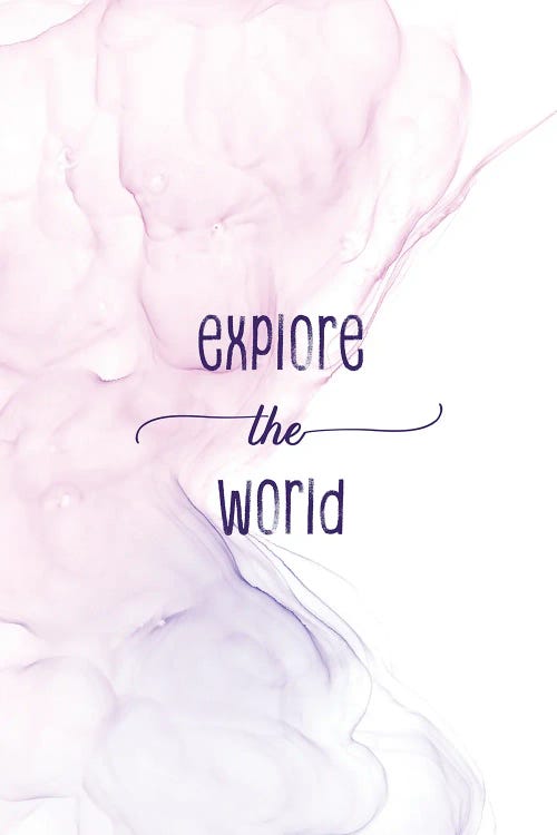 Explore The World | Floating Colors