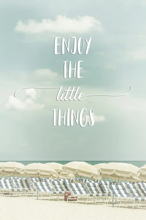 Enjoy The Little Things | Beachscape