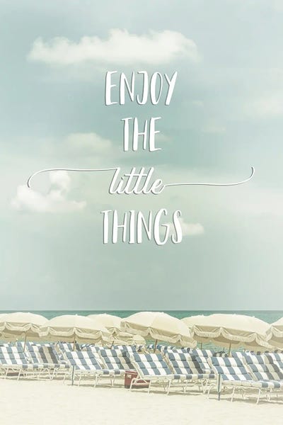 Florida Beaches: Enjoy The Little Things | Beachscape by Melanie Viola