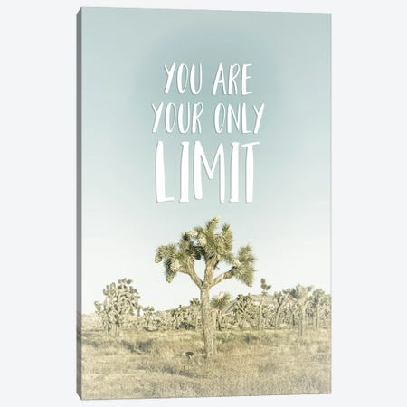 You Are Your Only Limit | Desert Impression Canvas Print #MEV759} by Melanie Viola Canvas Art