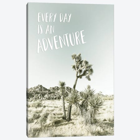 Every Day Is An Adventure | Desert Impression Canvas Print #MEV760} by Melanie Viola Art Print