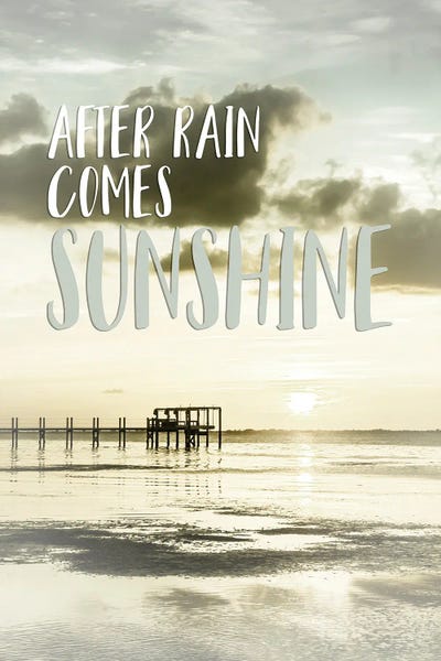 Florida Beaches: After Rain Comes Sunshine | Sunset by Melanie Viola