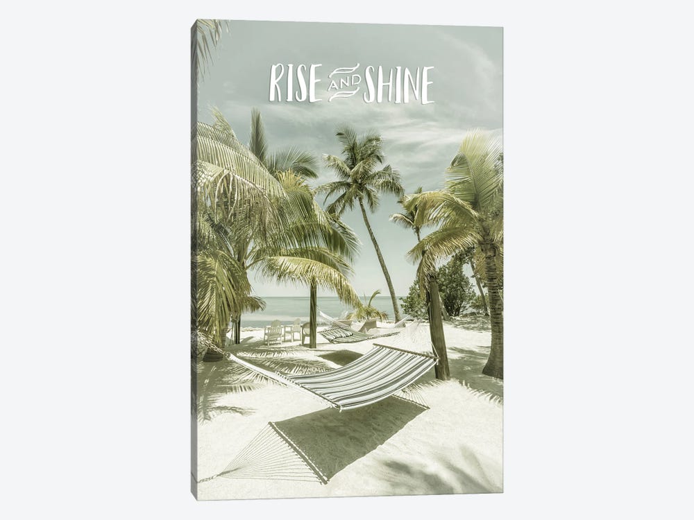 Rise And Shine | Beachscape by Melanie Viola 1-piece Canvas Art Print