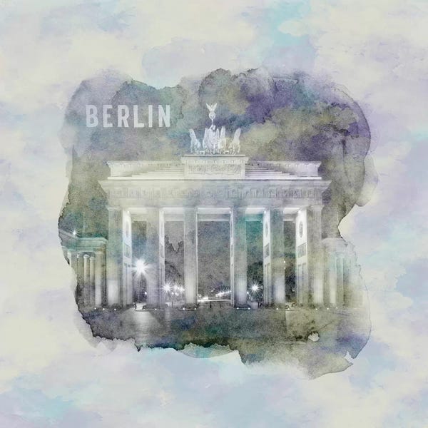 The Brandenburg Gate: Berlin Brandenburg Gate I by Melanie Viola